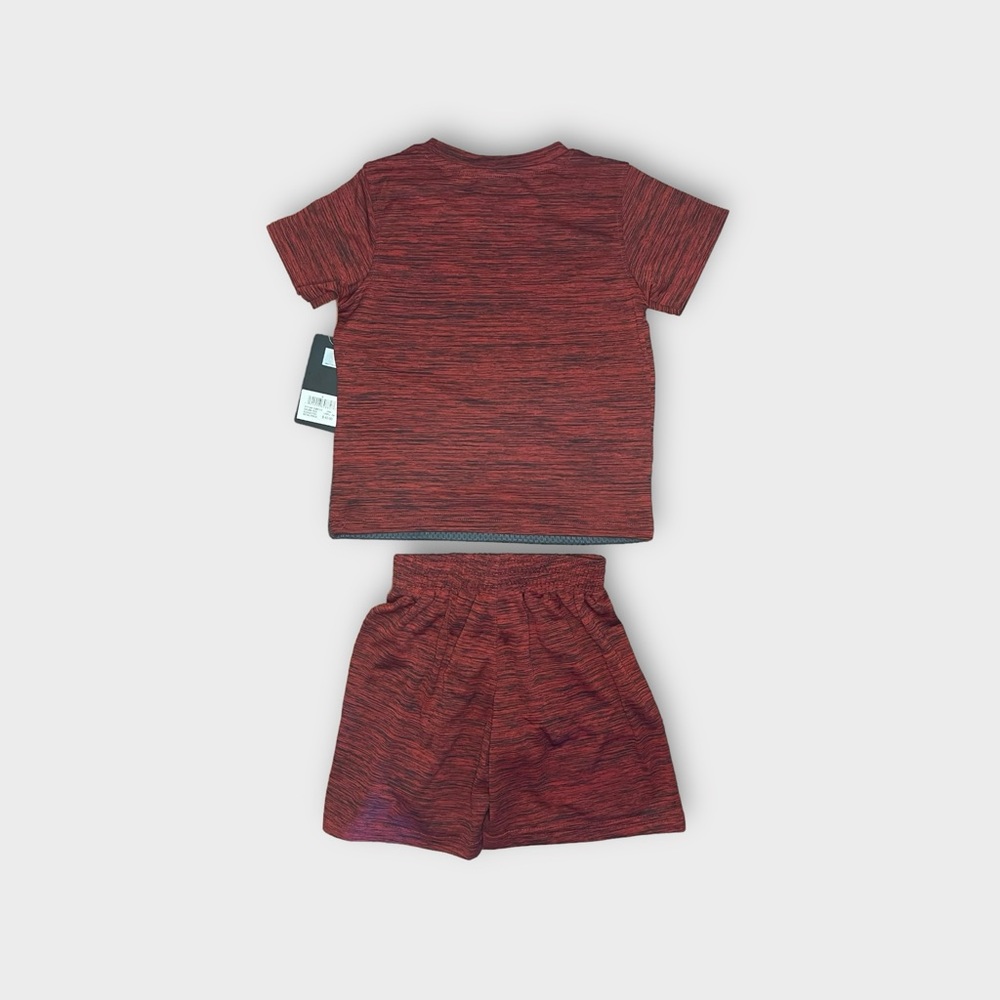 NBA Red Gray Top & Bottom Matching Set - Picture 5 of 5